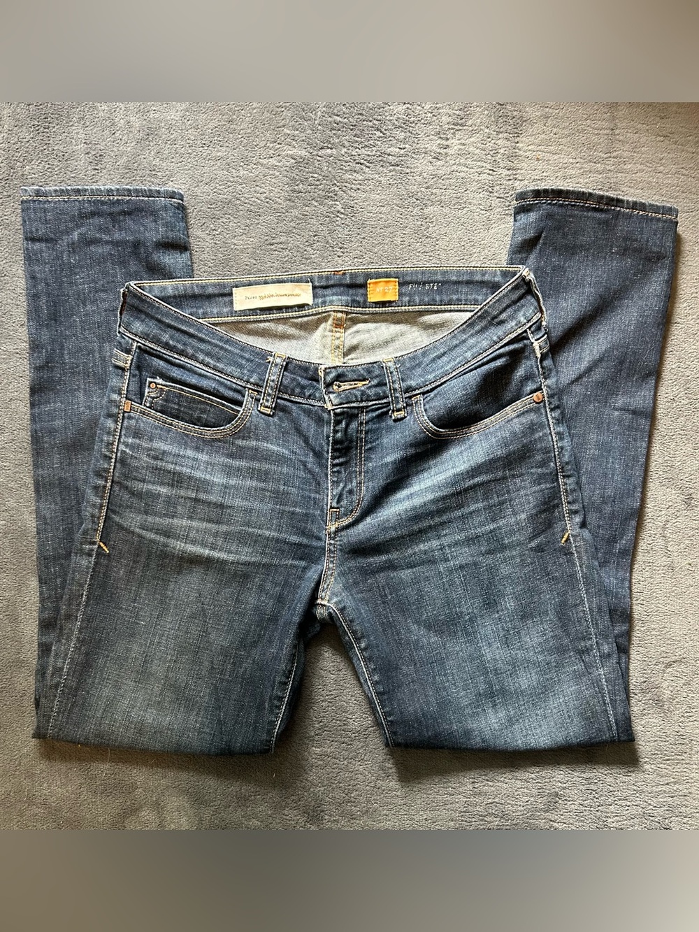 Anthropologie Pilcro and the Letterpress “Stet” Slim Skinny Jeans